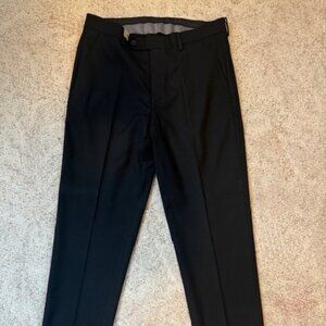 MEN'S BLACK ALFANI Slim Fit Pants (32X32). Excellent Pre-Owned Condition